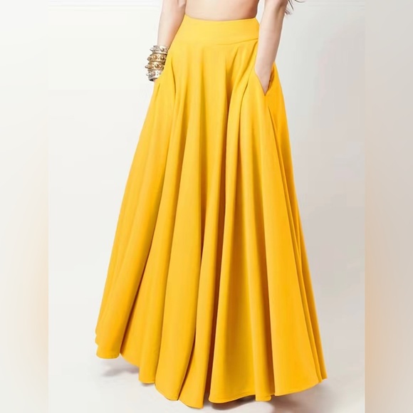 Golden Hour Maxi Skirt - Picture 2 of 11